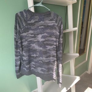 Camo long sleeve tee shirt